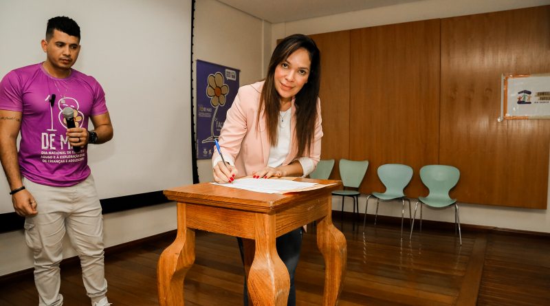 Carta compromisso é assinada para combater a exploração sexual de crianças e adolescentes