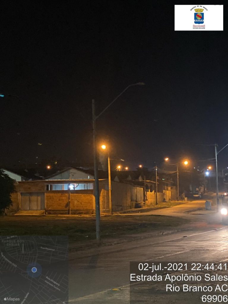 Equipes da Prefeitura de Rio Branco fazem mutirão de limpeza e manutenção da iluminação pública no fim de semana 2 IMG 20210703 WA0105