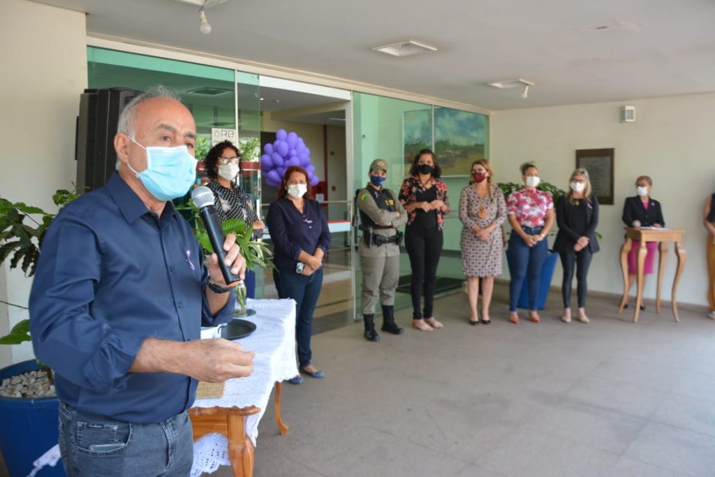 Agosto Lilas Prefeitura de Rio Branco inicia o mes com Campanha de Combate a Violencia contra a M 8