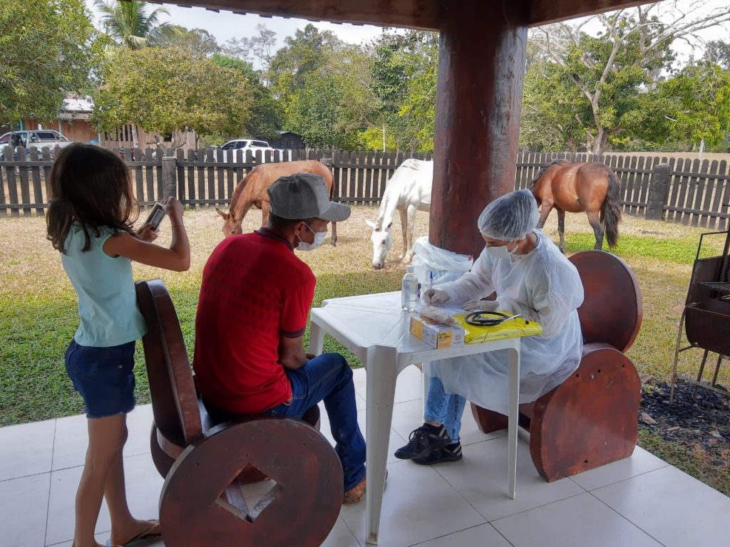 Prefeitura faz mais de 1.900 procedimentos de saúde na zona rural de Rio Branco 4 saude itinerante 28 e 29 9 14