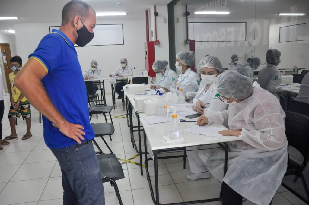 Prefeitura de Rio Branco vacina 500 pessoas no primeiro dia de mutirão na Faculdade Estácio/Unimeta 5 WhatsApp Image 2021 09 15 at 14.26.44 1