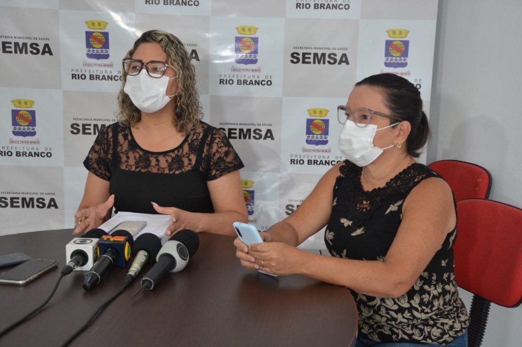 Secretaria Municipal de Saúde realiza coletiva para esclarecer suspensão temporária de exames laboratoriais no município 2 COLETIVA SEMSA EXAMES 2 12 21 2