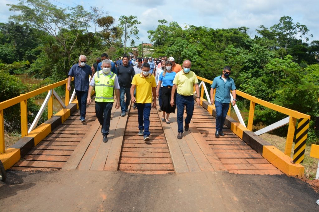 Prefeitura de Rio Branco entrega ponte reformada que liga bairros Canaã e Belo Jardim 2 IMG 20211231 WA0115