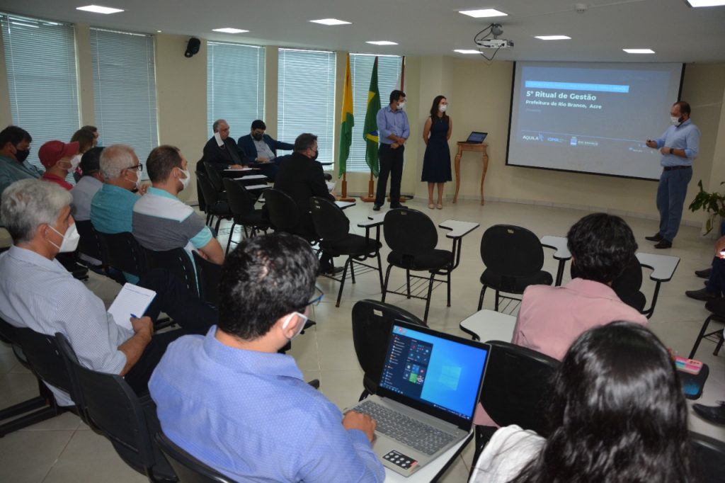 Prefeito Tião Bocalom reúne secretários no 5º Ritual de Gestão 1 IMG 20220128 WA0171