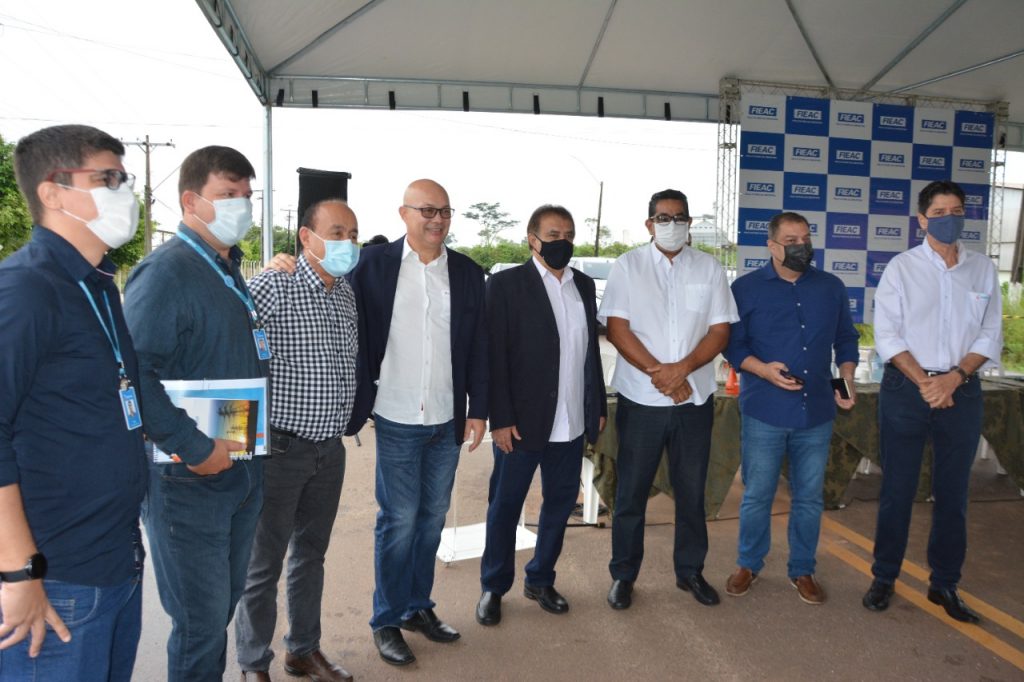 Prefeito recebe café da manhã como homenagem do Setor da Indústria em reconhecimento ao trabalho realizado a frente da prefeitura 3 CAFE FIEAC MULHERES 08.03 21