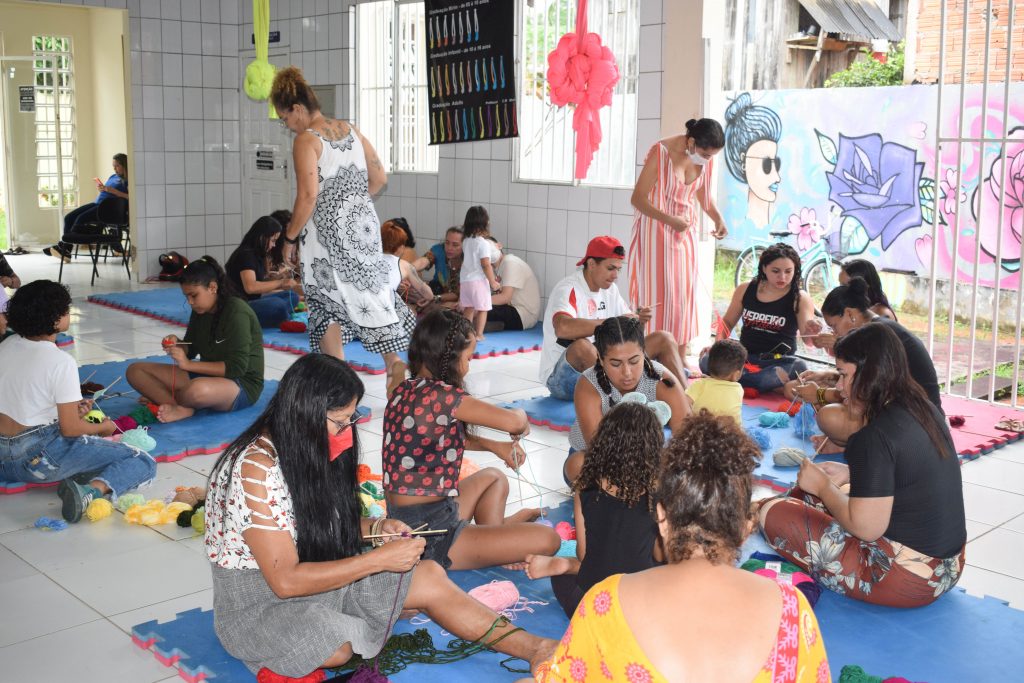 Prefeitura oferta oficina de artesanato no Centro Cultural Taquari 6 DSC 0353