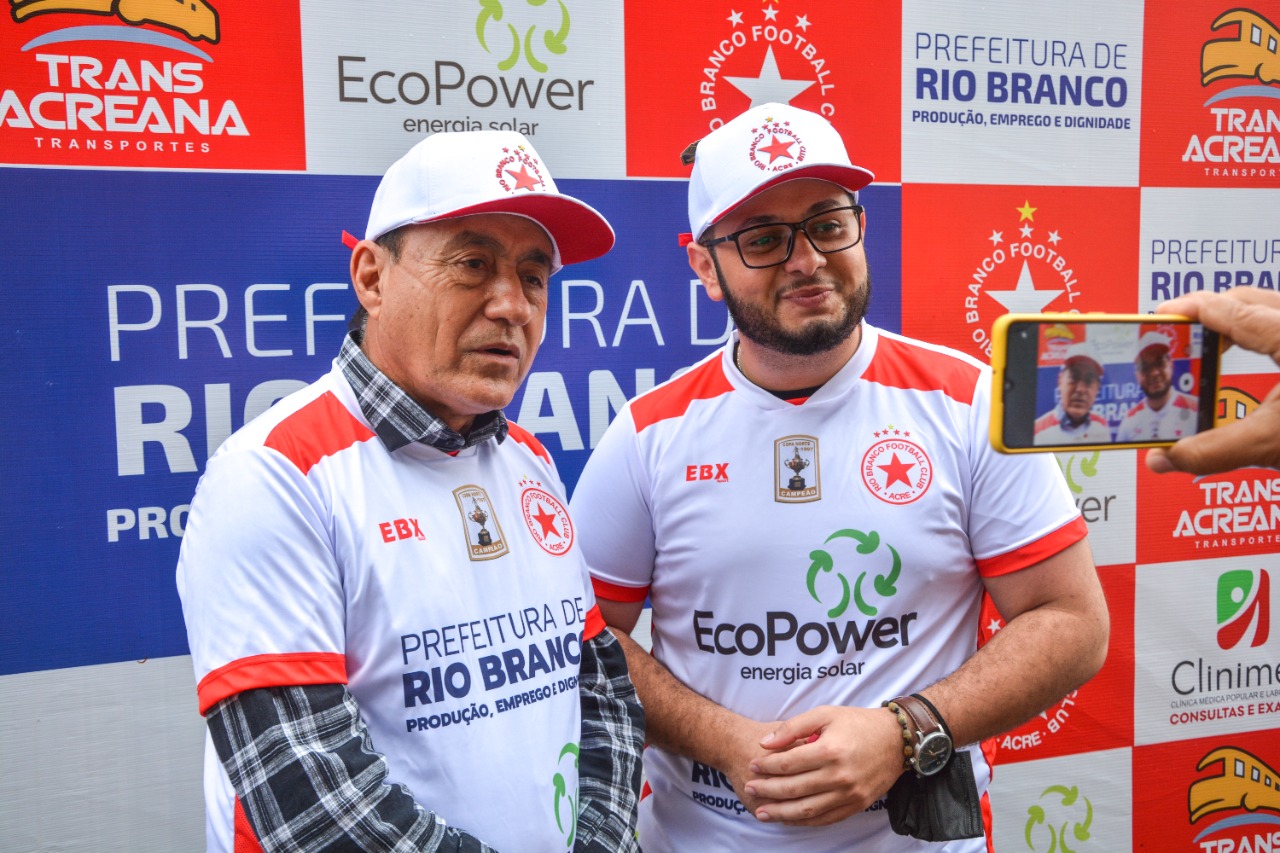 Prefeito Tião Bocalom apoia Rio Branco Futebol Clube e firma parceria –   – Notícias do Acre