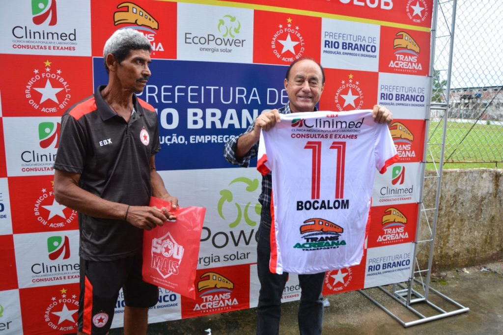 Prefeito Tião Bocalom apoia Rio Branco Futebol Clube e firma parceria –   – Notícias do Acre