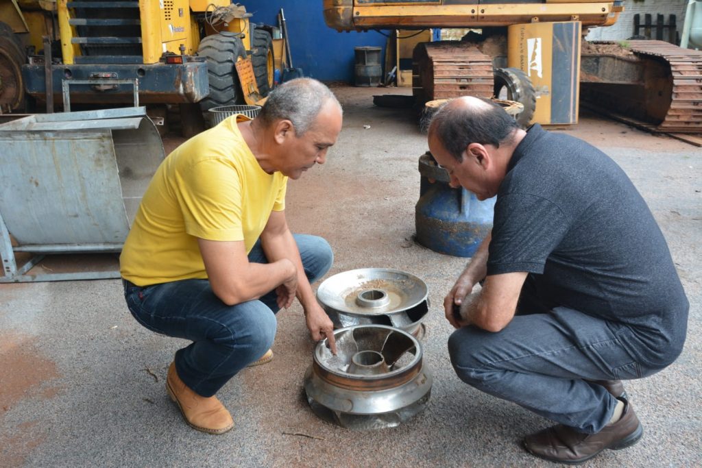 Prefeito de Rio Branco determina a compra de bombas de captação de água para as ETAS 4 VISITA TORNEARIA 06.03 65