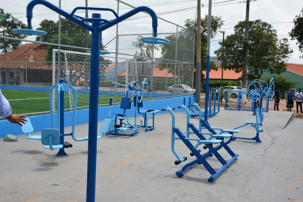Prefeitura inaugura na segunda-feira quadra esportiva e academia comunitária na Vila Betel 10 VISTORIA QUADRA VILA BETEL E.D 13.04 11