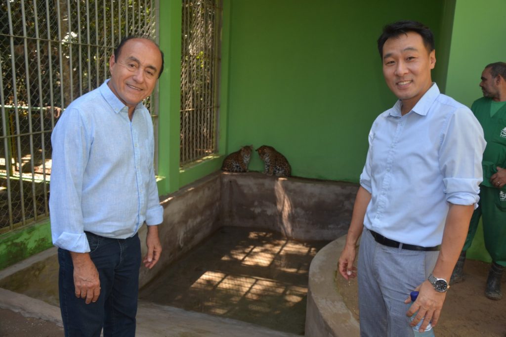 Comitiva da Samsung visita Parque Chico Mendes e se encanta com as onças Maiara e Maraísa 9 VISTA SAMSUNG PARQUE FF 05.05 34