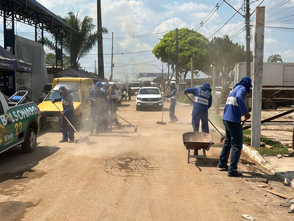 limpeza geral para a Expoacre 2022 1