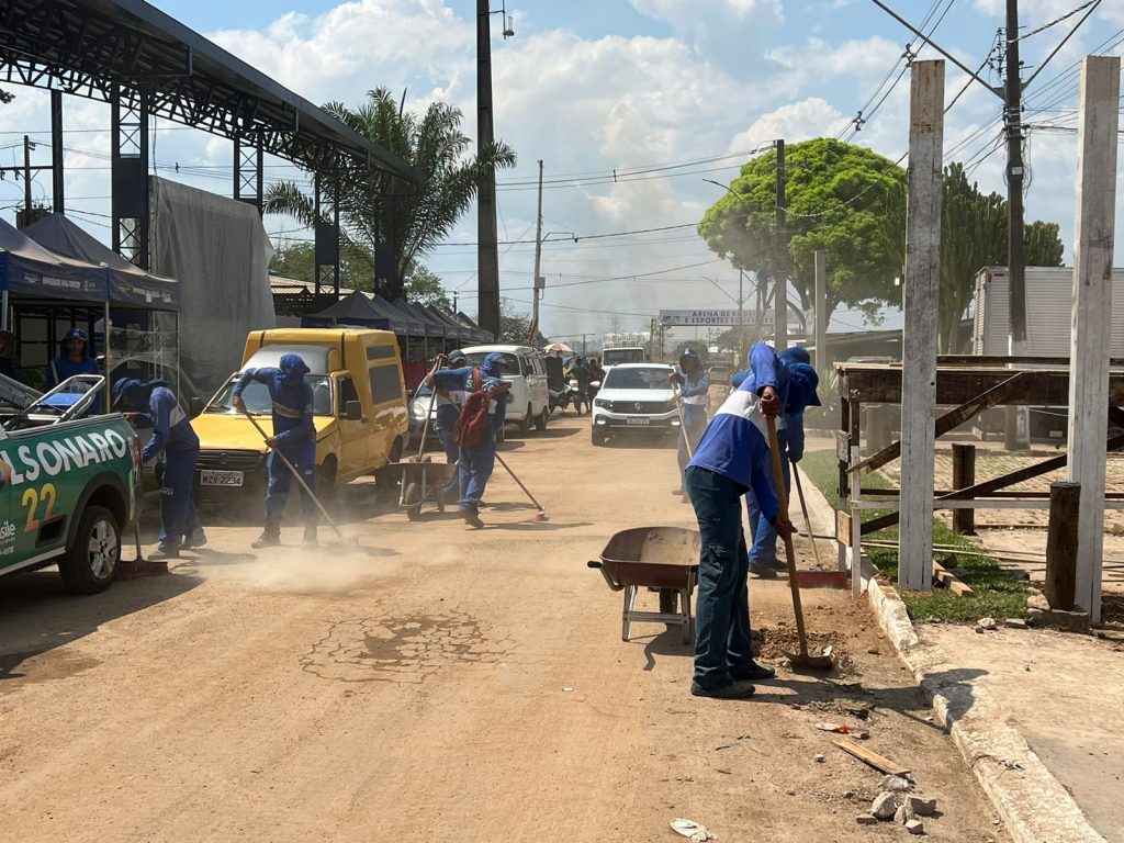 limpeza geral para a Expoacre 2022 3