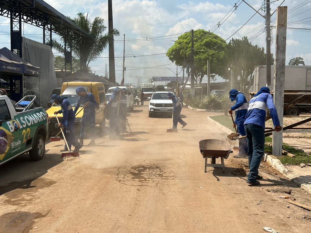 limpeza geral para a Expoacre 2022 6