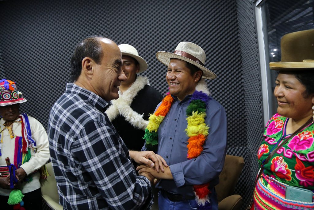 Durante visita à Expoacre, prefeito de Rio Branco conhece governador de Puno, no Peru 4 governador de PUNO prefeito Bocalom expoacre foto val fernandes 31PUNO foto val fernandes 30