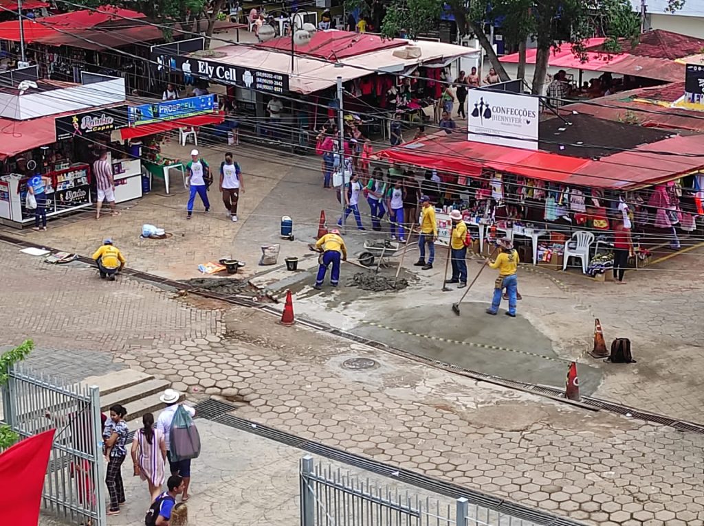 Prefeitura de Rio Branco recupera calçadão do Terminal Urbano 6 Aquiri Shopping 7