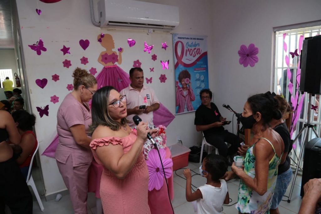 Prefeitura de Rio Branco realiza ação em alusão ao Outubro Rosa na Urap São Francisco 2 Outubro RosaVF 24