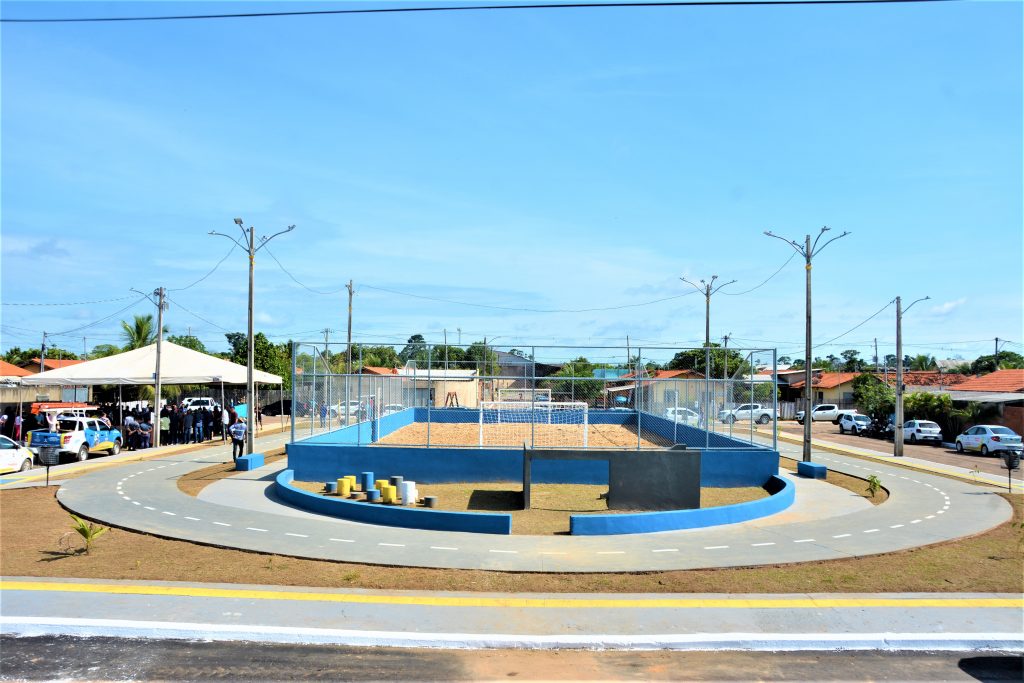 Prefeitura de Rio Branco inaugura quadra de areia na Cidade do Povo 3 Quadra Cidade do PovoED 27
