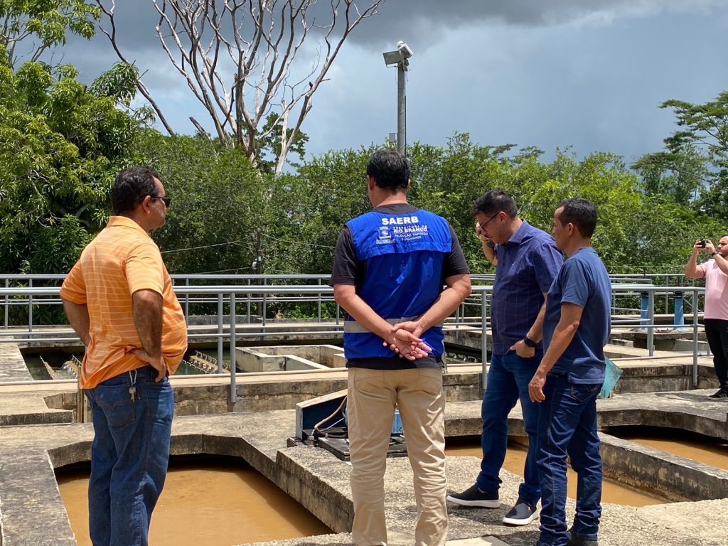 Diretor-presidente do Saerb realiza vistoria técnica à ETA I e anuncia reforma no local 1 f5fc434b a731 4607 9994 f7ca8a453db8