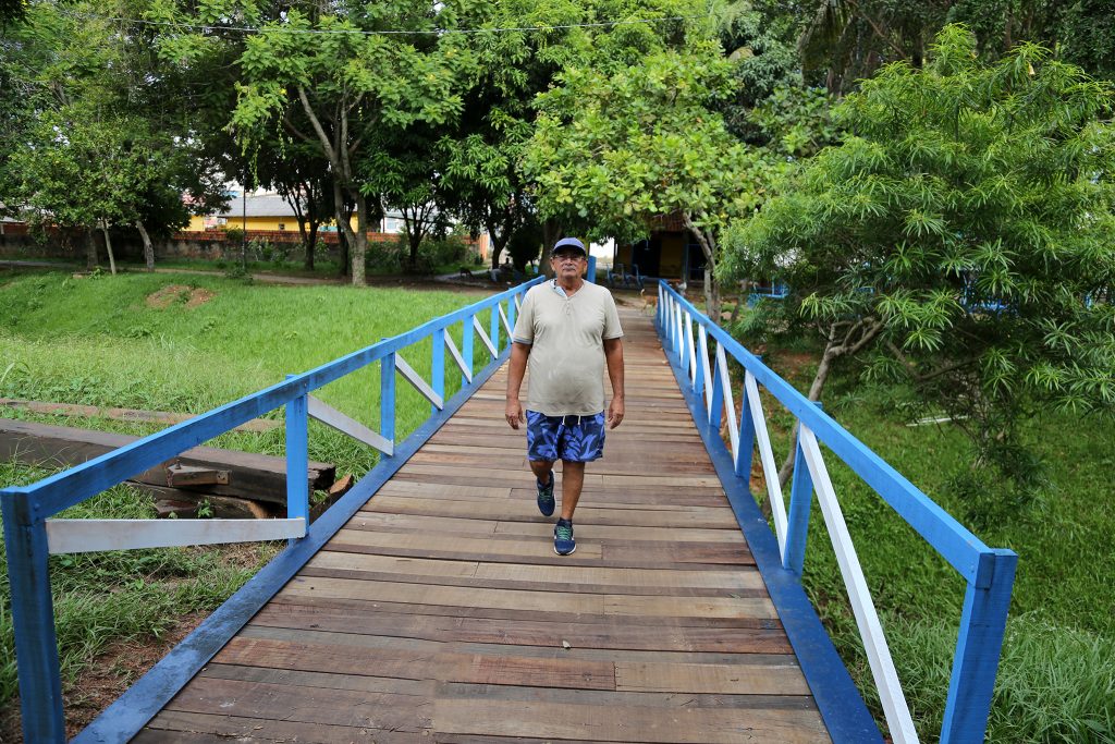 Prefeitura de Rio Branco revitaliza passarelas no Parque da Maternidade 1 limpeza parque foto val fernandes 6