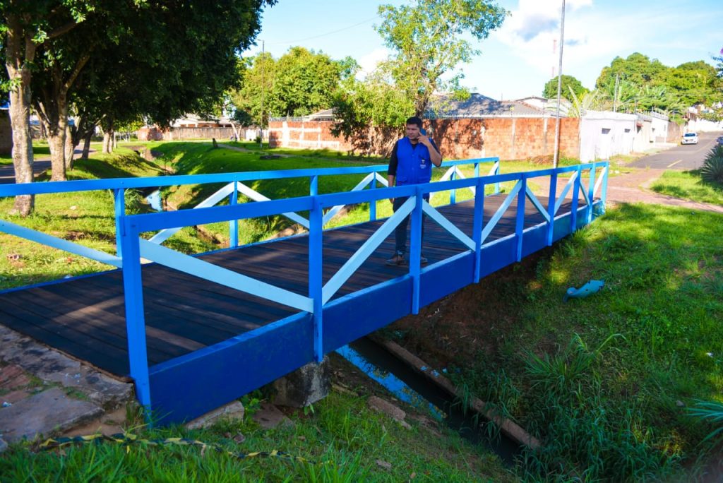 Prefeitura de Rio Branco avança em reforma das passarelas no Parque da Maternidade 10 PASSARELAS ABRAAO ALAB RENILSON RODRIGUES 01.02 13