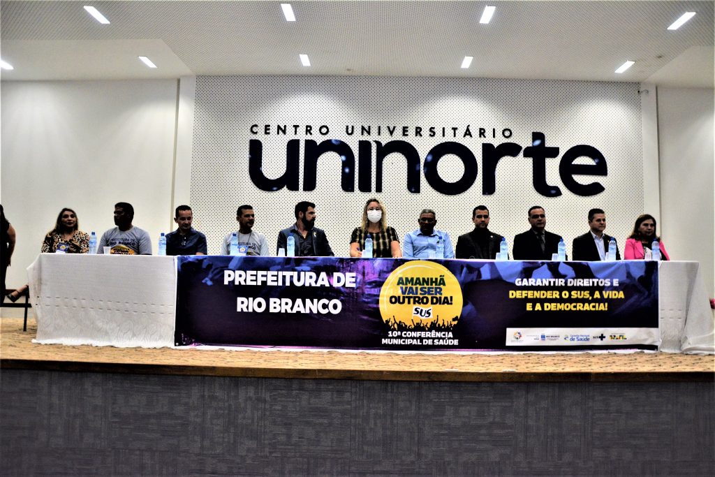Prefeitura de Rio Branco realiza 10ª Conferência Municipal de Saúde 4 CONFERENCIA SAUDE ED 03.05 18