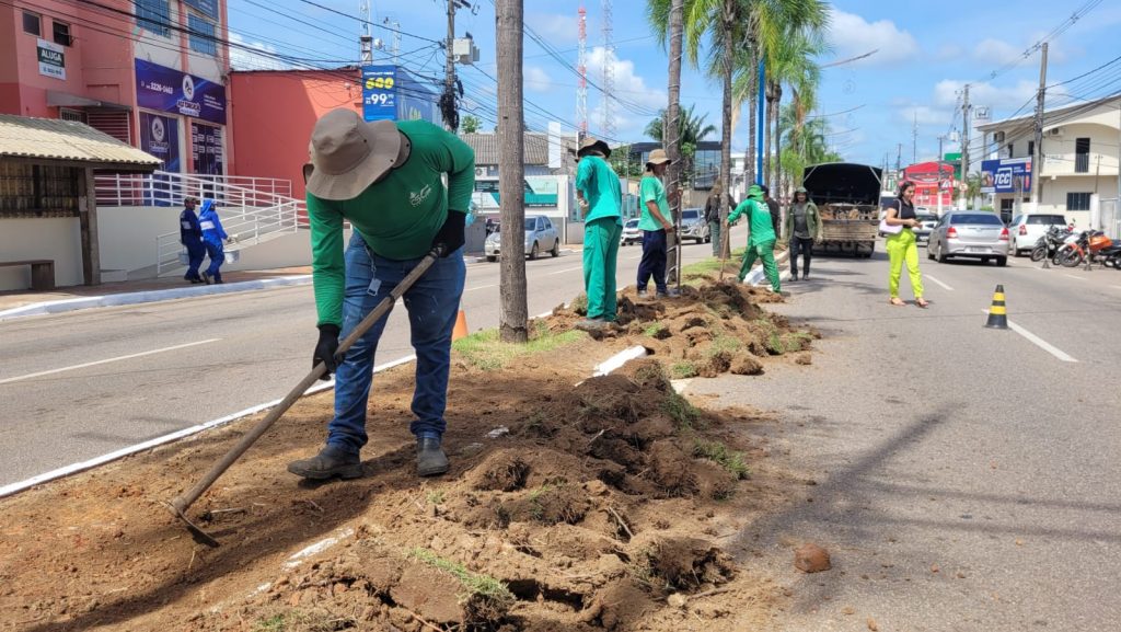 Prefeitura realiza intervenção na Avenida Ceará com plantio de amendoim forrageiro 8 Amendoim Forrageiro 2 e1703014504381