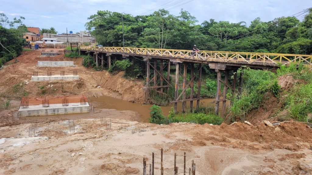Ponte sobre igarapé Judia promete interligar bairros e desafogar trânsito no segundo distrito 4 Ponte Judia 11