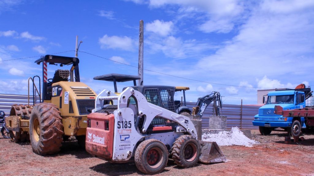 Empresas instalam canteiros de obras nas regionais da capital para execução do Asfalta Rio Branco 2 Canteiro Asfalta Rio Branco 3 e1712367542218