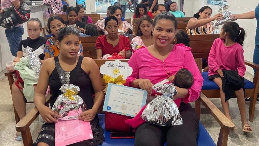 Confraternização com Doadoras de Leite Materno é Realizada na URAP Hidalgo de Lima 7 DOACAO LEITEASSECOM 2 e1716216413258