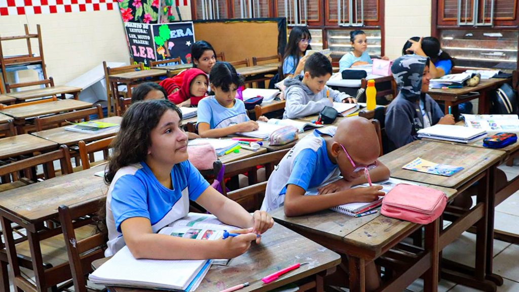 Estudantes da rede municipal de ensino estão na final da etapa nacional do Prêmio do Ministério Público do Trabalho 9 Escola 7 e1731018835823