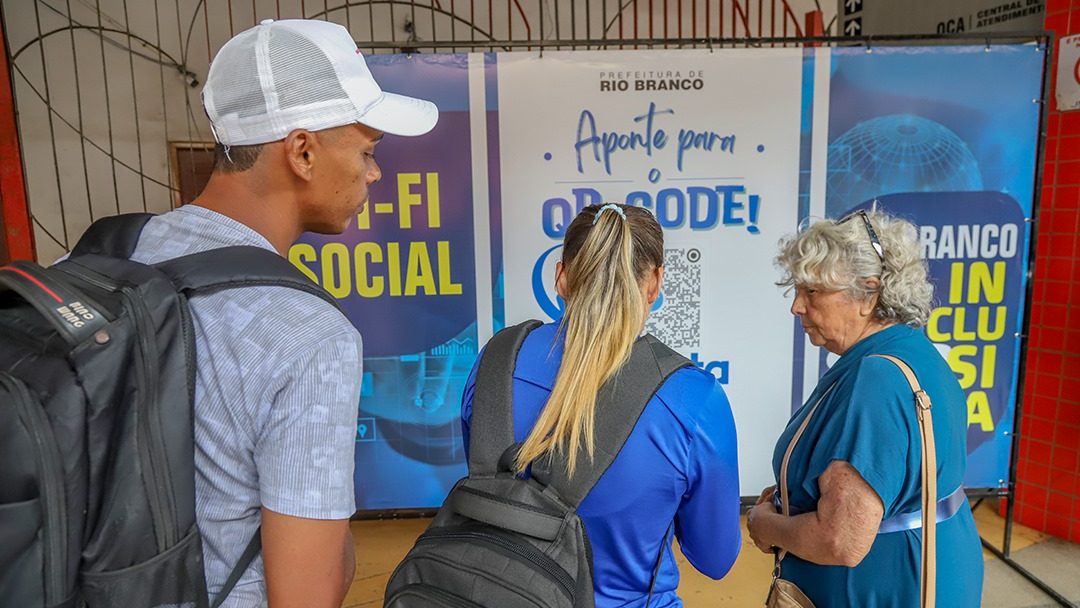 Prefeitura de Rio Branco entrega internet grátis no Terminal Urbano