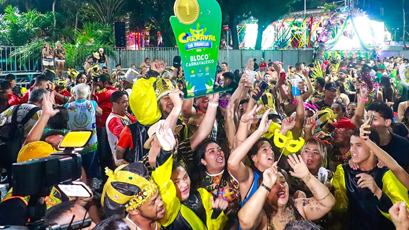 Bloco “6 é Demais” é o grande campeão do Carnaval da Família 2025