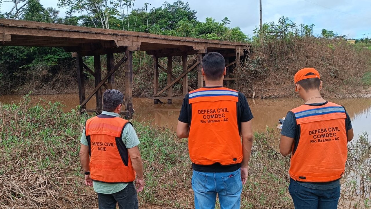 Prefeitura de Rio Branco garante trafegabilidade segura sobre Ponte do Panorama