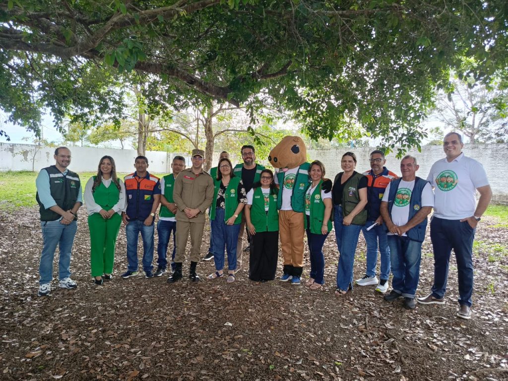 Prefeitura de Rio Branco participa do lançamento do Projeto Agente Ambiental Mirim em parceria com o Governo do Estado 1 PROJETO AMBIENTAL MIRIAM SECOM 1