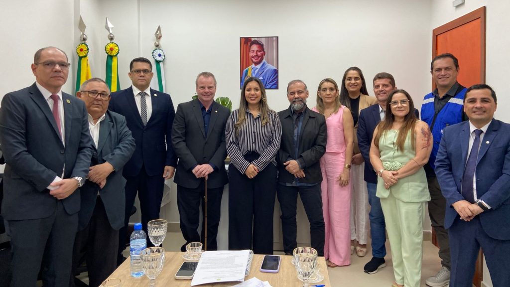 Avanços e desafios para cumprimento do Marco Legal do Saneamento são apresentados pela Prefeitura de Rio Branco durante reunião do CONDECON 5 REUNIAO SAERB SECOM.18.06 1 e1750357837147