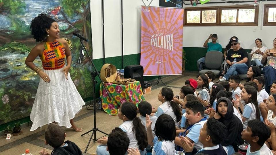 Prefeitura de Rio Branco e Sesc promovem tarde de contação de histórias no Horto Florestal 4 Contacao de historias no Horto Florestal 6 e1752790232601