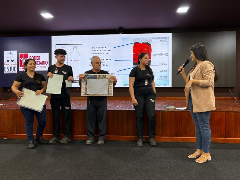 Prefeitura de Rio Branco promove palestra e oficinas sobre sustentabilidade no Poder Judiciário 1 TJ 8
