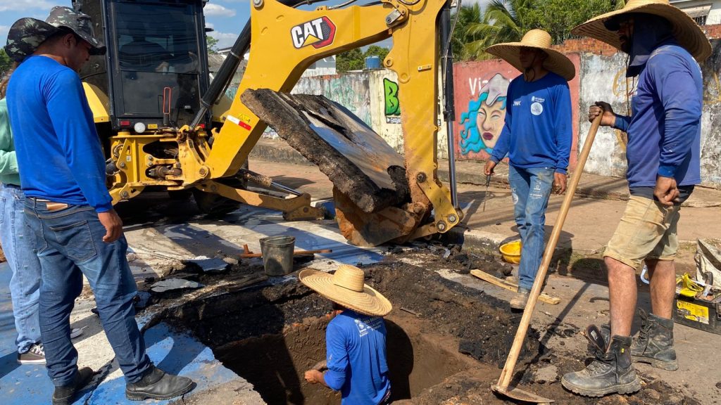 Prefeitura de Rio Branco realiza manutenção preventiva no sistema de abastecimento de água 9 Manutencao preventiva no sistema de abastecimento de agua 9 e1755098960918