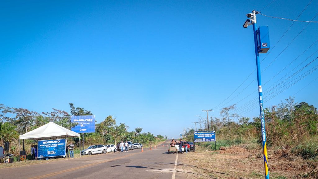 Rio Branco amplia videomonitoramento na Estrada Raimundo Irineu Serra para proteger área ambiental 3 Rio Branco mais Segura Irineu Serra MA 14 e1755288991642