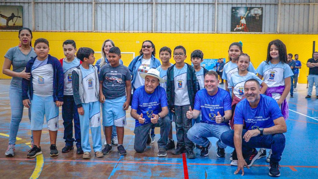 Prefeitura de Rio Branco realiza abertura da II edição dos Jogos Estudantis da Rede Municipal 2 Abertura da II edicao dos Jogos Estudantis da Rede Municipal 15 e1757183732171