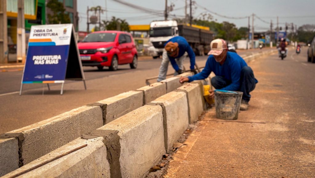 Prefeito de Rio Branco em exercício acompanha andamento das obras do complexo viário da Dias Martins 7 Complexo viario da Dias Martins 10 scaled e1757967578237