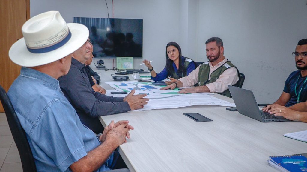 Prefeitura de Rio Branco e Governo do Estado repactuam prazos para obras de reestruturação da ETA I 1 Reuniao sobre Eta l 12 e1756937195756
