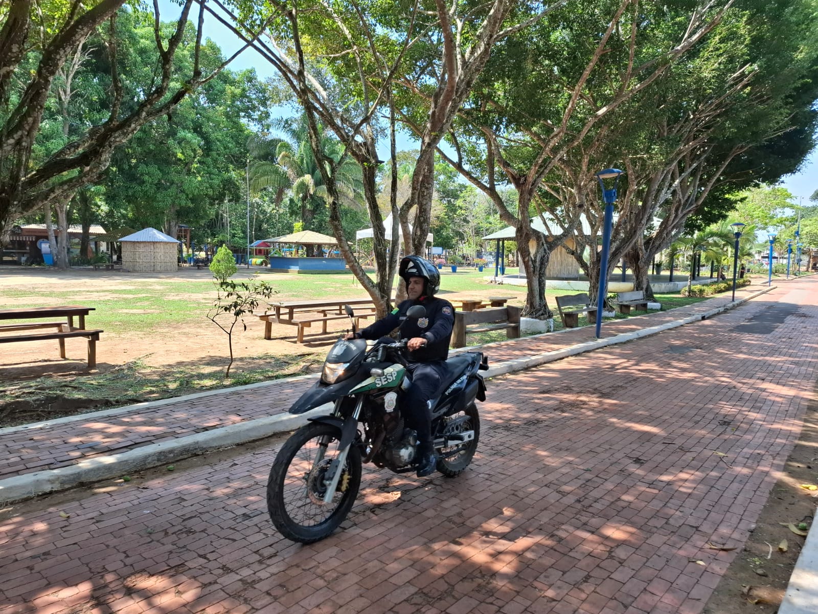 Uma estrutura de segurança está sendo preparada para atuar durante todo o evento, garantindo tranquilidade e bem-estar aos participantes (Foto: Kátia Farias/Secom)