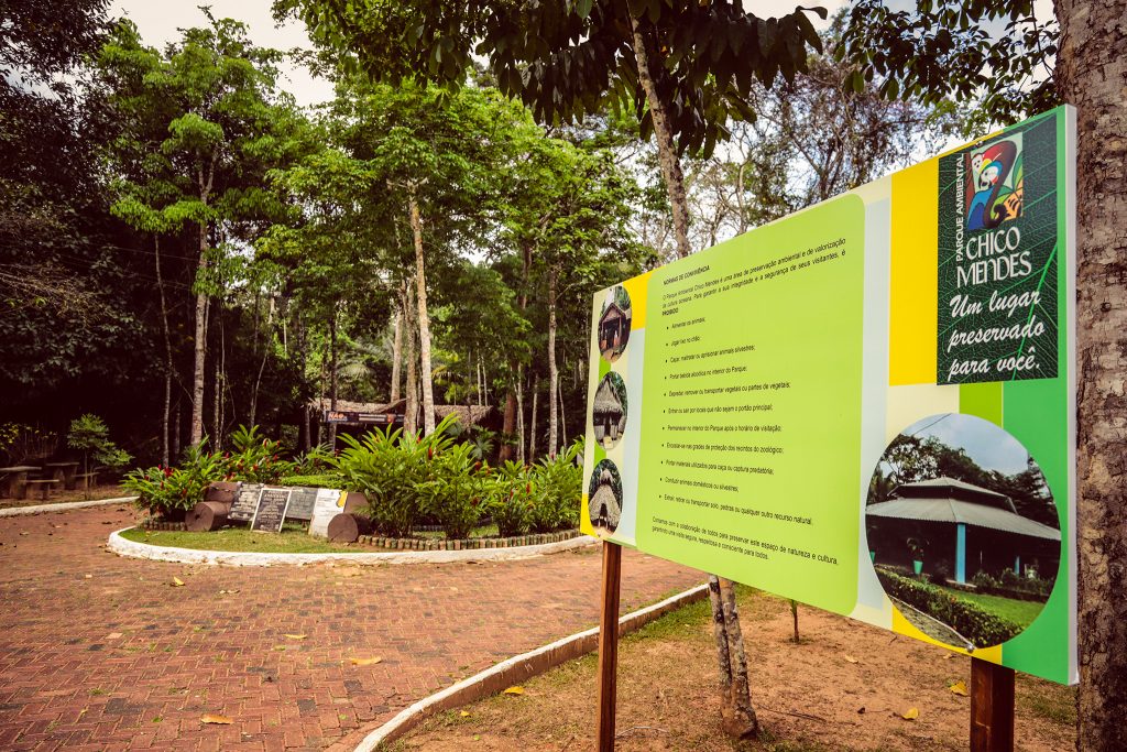 Foto Parque Chico Mendes, entrada