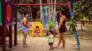Notícias 2 Foto do Parque Chico Mendes, área das crianças