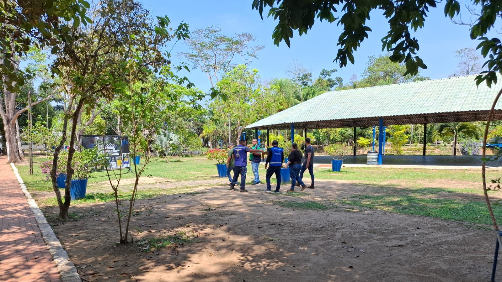 Técnicos realizam vistoria no Horto Florestal para a segunda edição do Festival da Macaxeira