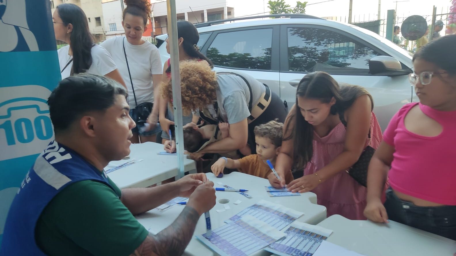 Assistência Social do Município realiza credenciamento de crianças no 2º Festival da Macaxeira