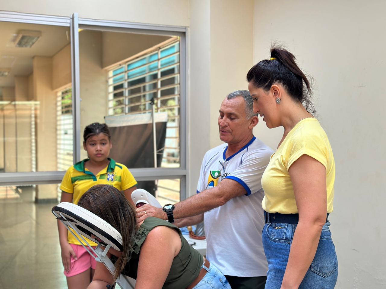 Foto de ação solidária