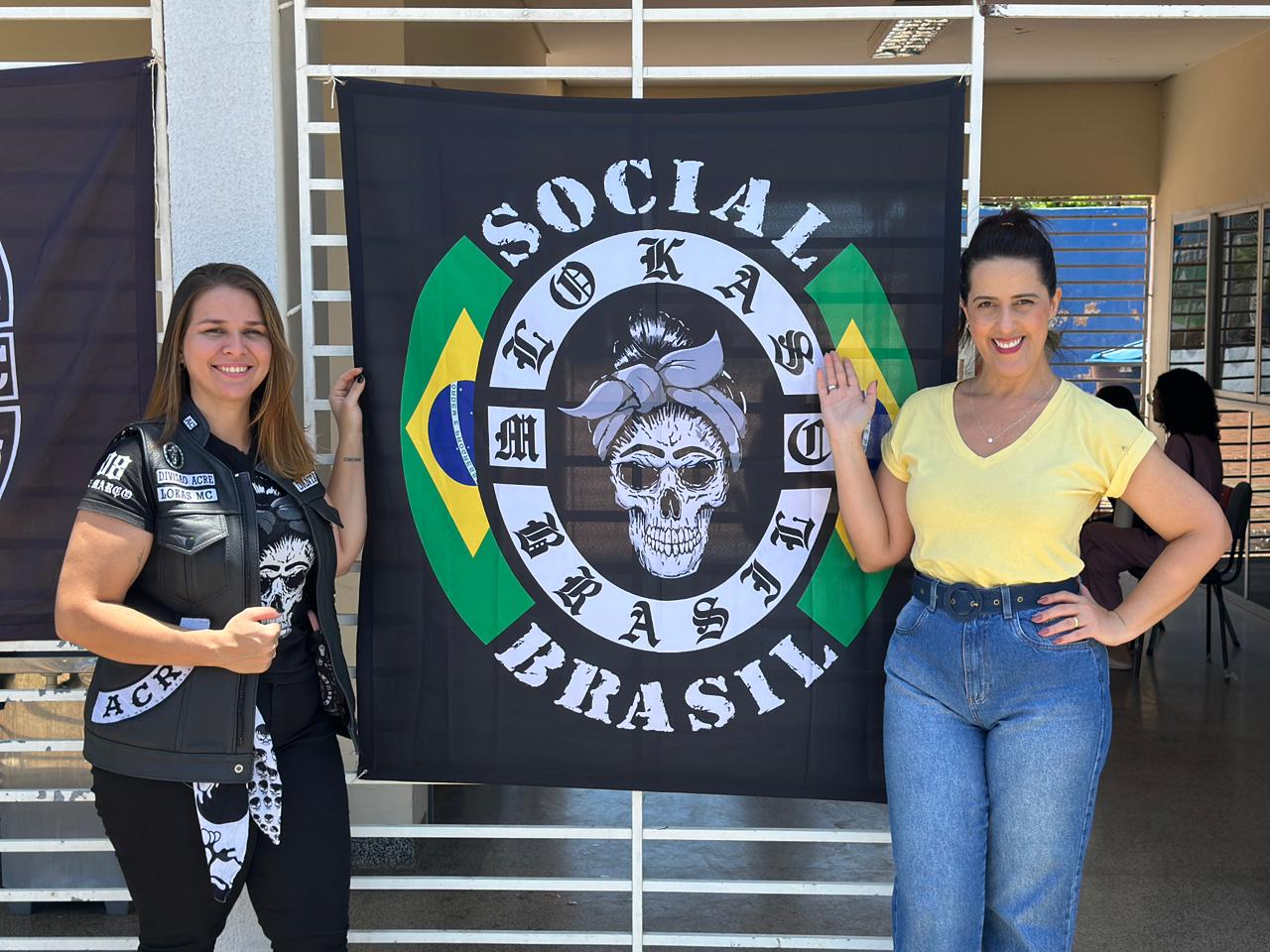 Foto de Eva e primeira-dama, Kelen Bocalom